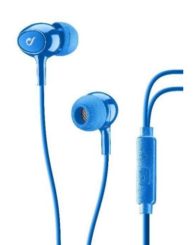 Ακουστικά με μικρόφωνο AQL - Acoustic, μπλε - 1