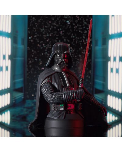 Αγαλματίδιο προτομή Gentle Giant Movies: Star Wars - Darth Vader, 15 εκ - 4