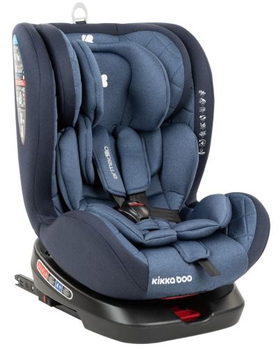 Παιδικό κάθισμα αυτοκινήτου  KikkaBoo - Armadillo,  Isofix, 0-36 kg, Blue - 1