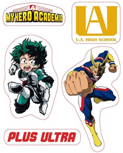 Αυτοκόλλητα ABYstyle Animation: My Hero Academia - UA High School - 2