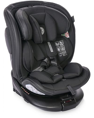 Κάθισμα αυτοκινήτου  Lorelli - Estate, i-Size, Isofix, 40-150 cm, Leg, Black Jasper - 3