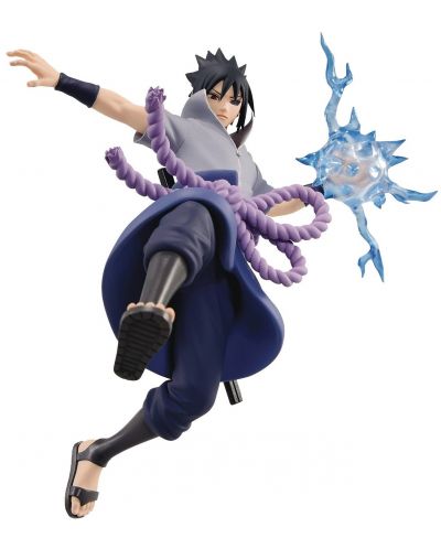 Αγαλματίδιο Banpresto Animation: Naruto Shippuden - Uchiha Sasuke (Effectreme), 13 cm - 1