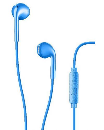 Ακουστικά με μικρόφωνο AQL - Live, μπλε - 1
