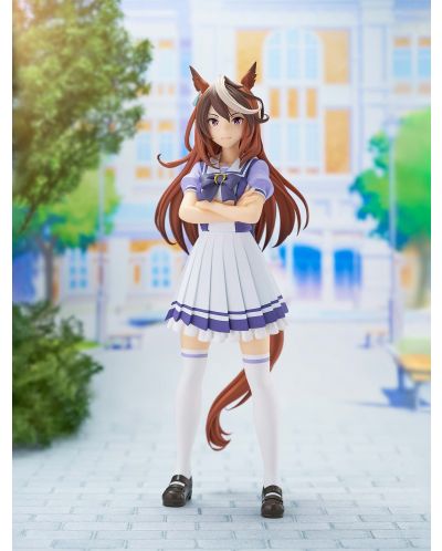 Αγαλματάκι Banpresto Animation: Umamusume - Symboli Rudolf (Derby), 18 cm - 2