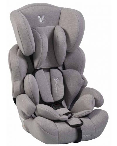 Παιδικό κάθισμα αυτοκινήτου Cangaroo - Deluxe 9-36kg, ανοιχτό γκρι - 1