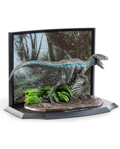 Αγαλματάκι The Noble Collection Movies: Jurassic World - Velociraptor Recon (Blue) (Toyllectible Treasures), 8 cm - 4