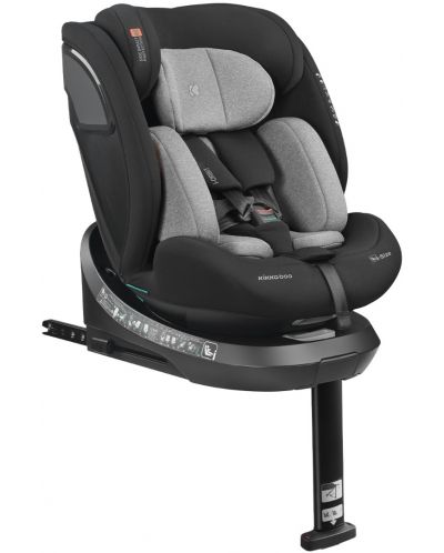 Κάθισμα αυτοκινήτου KikkaBoo - i-Orbit, IsoFix, i-Size, 40-150 cm, Light Grey - 1