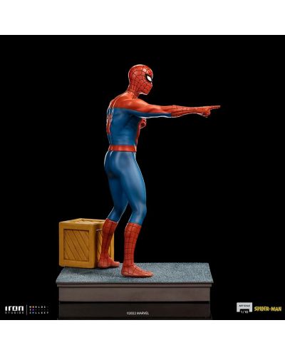 Αγαλματίδιο Iron Studios Marvel: Spider-Man - Spider-Man (60's Animated Series) (Pointing) - 4