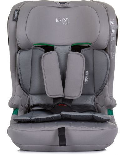 Κάθισμα αυτοκινήτου  Chipolino - LuxX, IsoFix, i-Size, 76-150 cm, granite - 3