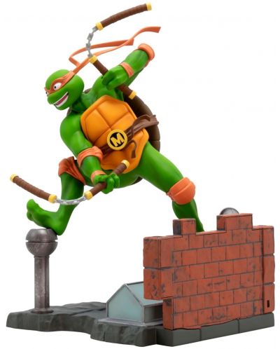 Αγαλματίδιο ABYstyle Animation: Teenage Mutant Ninja Turtles - Michelangelo, 21 cm - 2