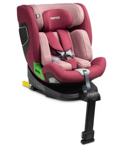 Κάθισμα αυτοκινήτου  Caretero - Kamptos, IsoFix, i-Size, 40-150 cm, Dirty Pink - 1