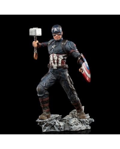 Статуетка Iron Studios Marvel: Avengers - Captain America Ultimate, 21 εκ - 4