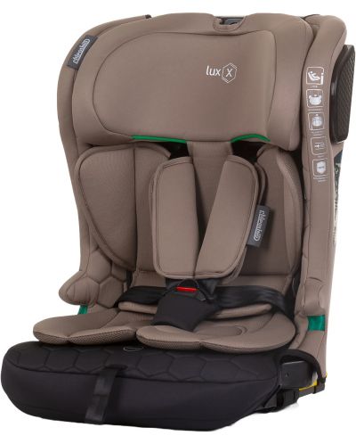 Κάθισμα αυτοκινήτου Chipolino - LuxX, IsoFix, i-Size, 76-150 cm, macadamia - 1