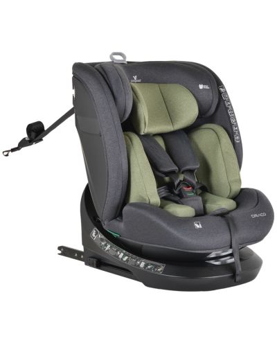 Κάθισμα αυτοκινήτου  Cangaroo - Draco, 360°, I-Size, IsoFix, 40-150 cm,λαδί - 1