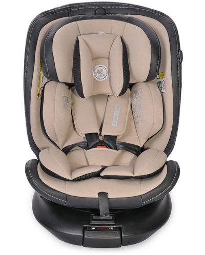 Κάθισμα αυτοκινήτου  Lorelli - Estate, i-Size, Isofix, 40-150 cm, Leg, Beige - 4