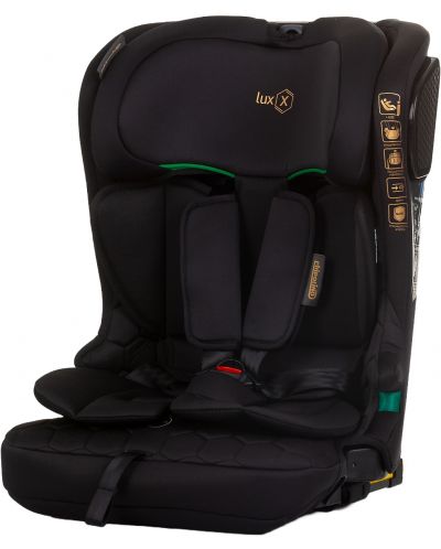 Κάθισμα αυτοκινήτου  Chipolino - LuxX, IsoFix, i-Size, 76-150 cm, obsidian - 1