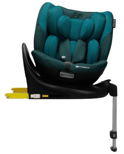 Κάθισμα αυτοκινήτου KinderKraft - I-Fix 360°, i-Size, 40-150 cm, Harbor Blue - 2