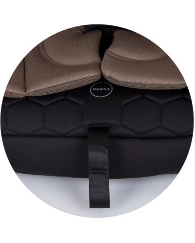 Κάθισμα αυτοκινήτου Chipolino - LuxX, IsoFix, i-Size, 76-150 cm, macadamia - 8