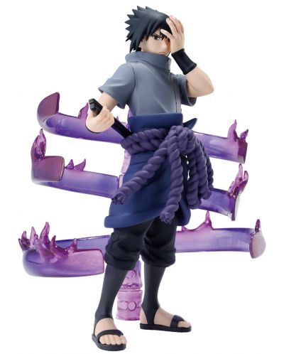 Αγαλματίδιο Banpresto Animation: Naruto Shippuden - Uchiha Sasuke II (Effectreme), 15 cm - 5