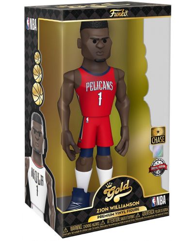 Φιγούρα Funko Gold NBA: Basketball - Zion Williamson (New Orleans Pelicans), 30 εκ - 5