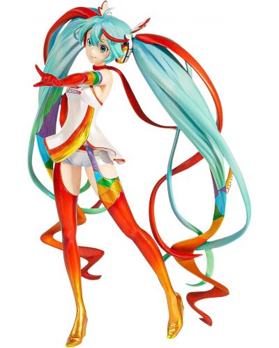 Αγαλματάκι Banpresto Animation: Hatsune Miku - Hatsune Miku (Chronicle Racing 2016), 19 cm - 4