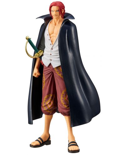 Αγαλματάκι Banpresto Animation: One Piece - Shanks (The Grandline Men) (Vol. 2), 17 cm - 1