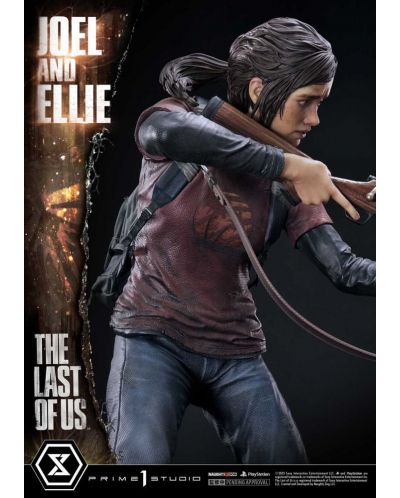 Αγαλματίδιο Prime 1 Games: The Last of Us Part I - Joel & Ellie (Deluxe Version), 73 cm - 7