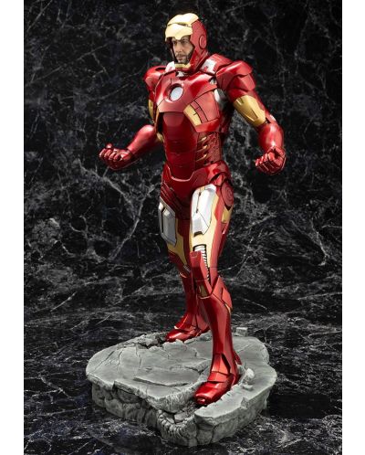 Αγαλματάκι Kotobukiya Marvel: The Avengers - Iron Man (Mark 7), 32 cm - 7