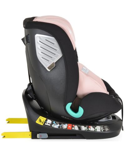 Κάθισμα αυτοκινήτου Moni - Serengeti, IsoFix, I-Size, 40-150 cm, ροζ - 3