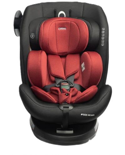 Κάθισμα αυτοκινήτου Caretero - Commo, IsoFix, i-Size, 40-150 cm, Burgundy - 2