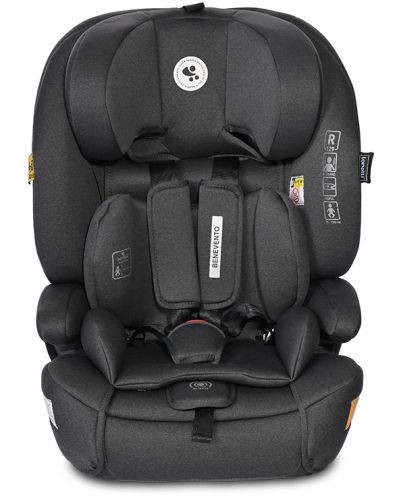 Κάθισμα αυτοκινήτου  Lorelli - Benevento, i-Size, Isofix, 76-150 cm, Black Jasper - 2