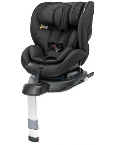 Столче за кола Caretero - Rio, IsoFix, i-Size, 40-105 cm, Black - 3