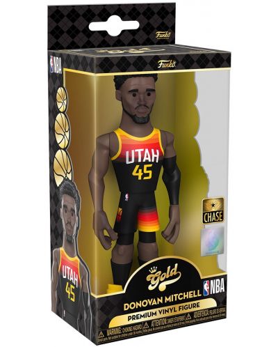 Αγαλμάτιο Funko Gold Sports: Basketball - Donovan Mitchell (Utah Jazz) (Ce'21), 13 cm - 5