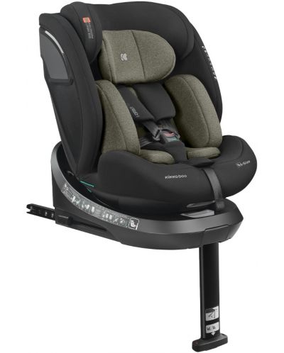 Κάθισμα αυτοκινήτου KikkaBoo - i-Orbit, IsoFix, i-Size, 40-150 cm, Army Green - 1