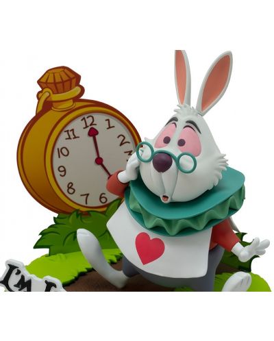 Αγαλματίδιο ABYstyle Disney: Alice in Wonderland - White rabbit, 10 cm - 8