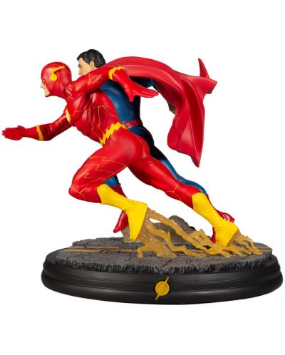 Αγαλματίδιο DC Direct DC Comics: Justice League - Superman & The Flash Racing (2nd Edition), 26 cm - 4