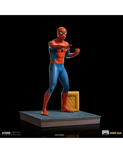 Αγαλματίδιο Iron Studios Marvel: Spider-Man - Spider-Man (60's Animated Series) (Pointing) - 5