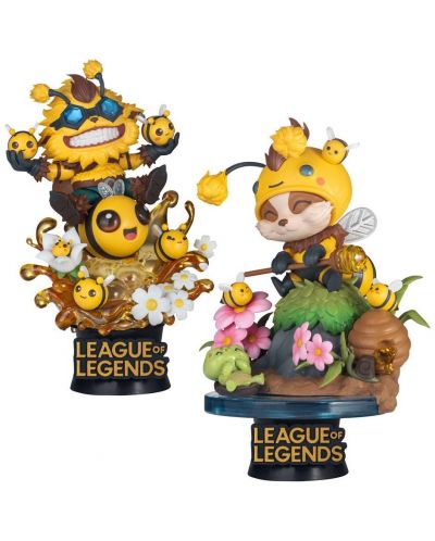 Αγαλματίδιο Beast Kingdom Games: League of Legends - Beemo & BZZZiggs, 15 cm - 1