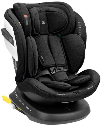 Κάθισμα αυτοκινήτου KikkaBoo - i-Cruise, IsoFix, i-Size, 40-150 cm, Black - 1