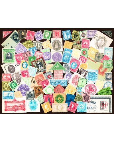 Παζλ New York Puzzle 1000 κομμάτια - Γραμματόσημα - 2
