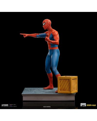 Αγαλματίδιο Iron Studios Marvel: Spider-Man - Spider-Man (60's Animated Series) (Pointing) - 2
