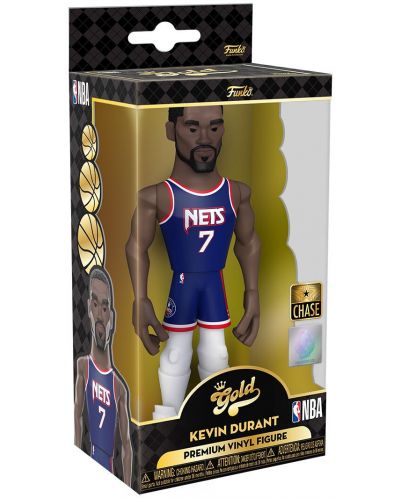 Αγαλμάτιο Funko Gold Sports: Basketball - Kevin Durant (Brooklyn Nets), 13 cm - 5