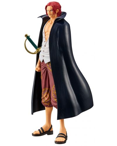 Αγαλματάκι Banpresto Animation: One Piece - Shanks (The Grandline Men) (Vol. 2), 17 cm - 2