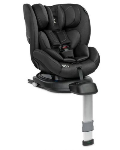 Столче за кола Caretero - Rio, IsoFix, i-Size, 40-105 cm, Black - 1