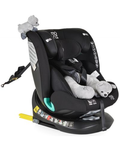 Κάθισμα αυτοκινήτου Moni - Serengeti, IsoFix, I-Size, 40-150 cm, μαύρο - 1