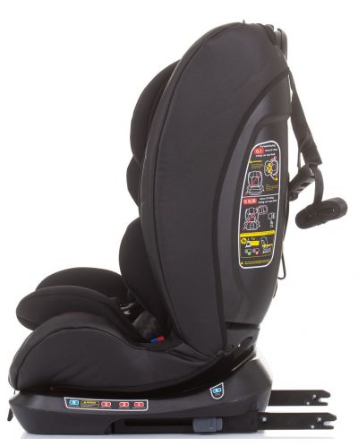 Παιδικό κάθισμα αυτοκινήτου  Chipolino - Techno 360, 0-36 κιλά, με Isofix, Ebony - 5