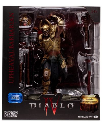 Αγαλματίδιο McFarlane Games: Diablo IV - Upheaval Barbarian (Rare), 15 cm - 10