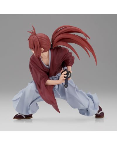 Αγαλματάκι Banpresto Animation: Rurouni Kenshin - Kenshin (Vibration Stars), 12 cm - 4