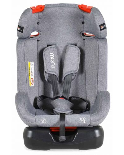 Παιδικό κάθισμα αυτοκινήτου Moni - Dragon, 0-36 kg, Grey - 3