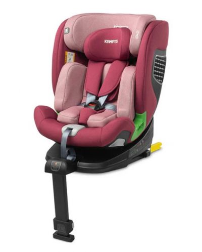 Κάθισμα αυτοκινήτου  Caretero - Kamptos, IsoFix, i-Size, 40-150 cm, Dirty Pink - 2